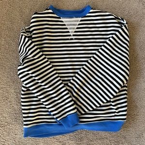 Free People striped sweatshirt